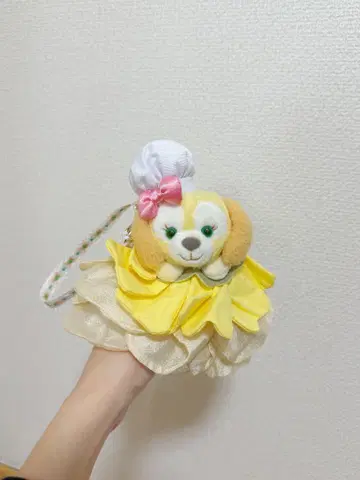 디즈니 쿠키 앤 풍령 봉제 인형 키체인 상하이 디즈니