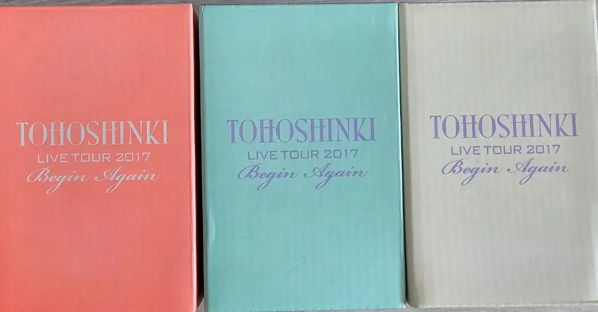 TVXQ 2017 Japan Tour Limited Goods
