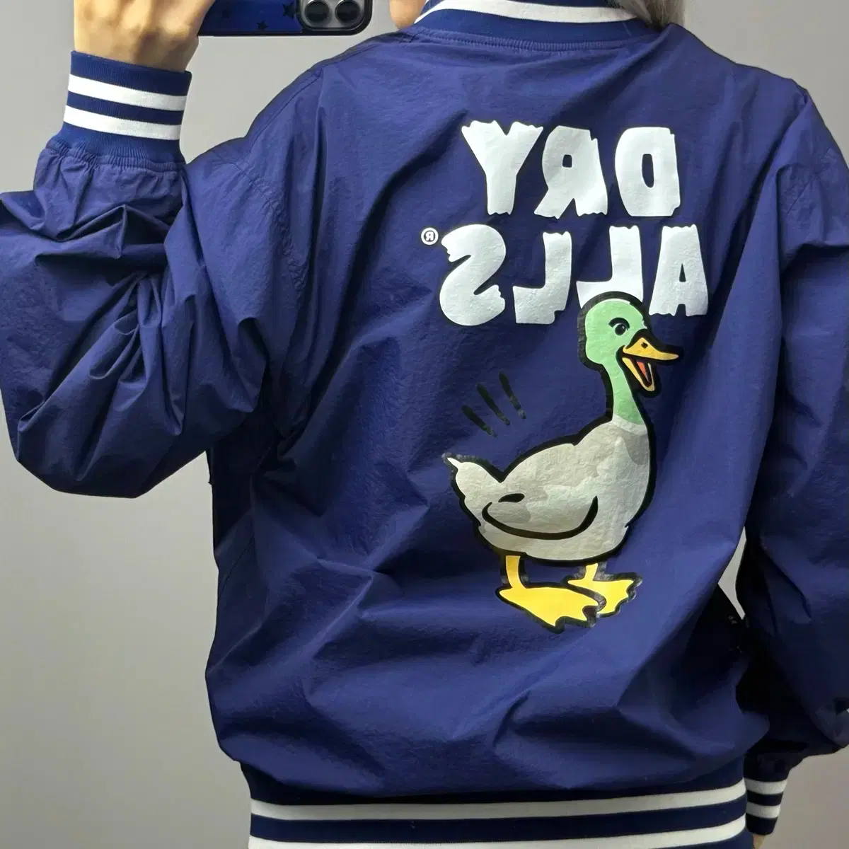 HUMAN MADE DRY ALLS DUCK ボンバー ジャケット HUMAN MADE DRY ALLS DUCK Bomber Jacket | Bunjang Global
