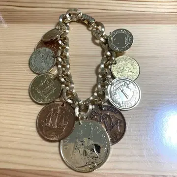 코인 참 골드 팔찌