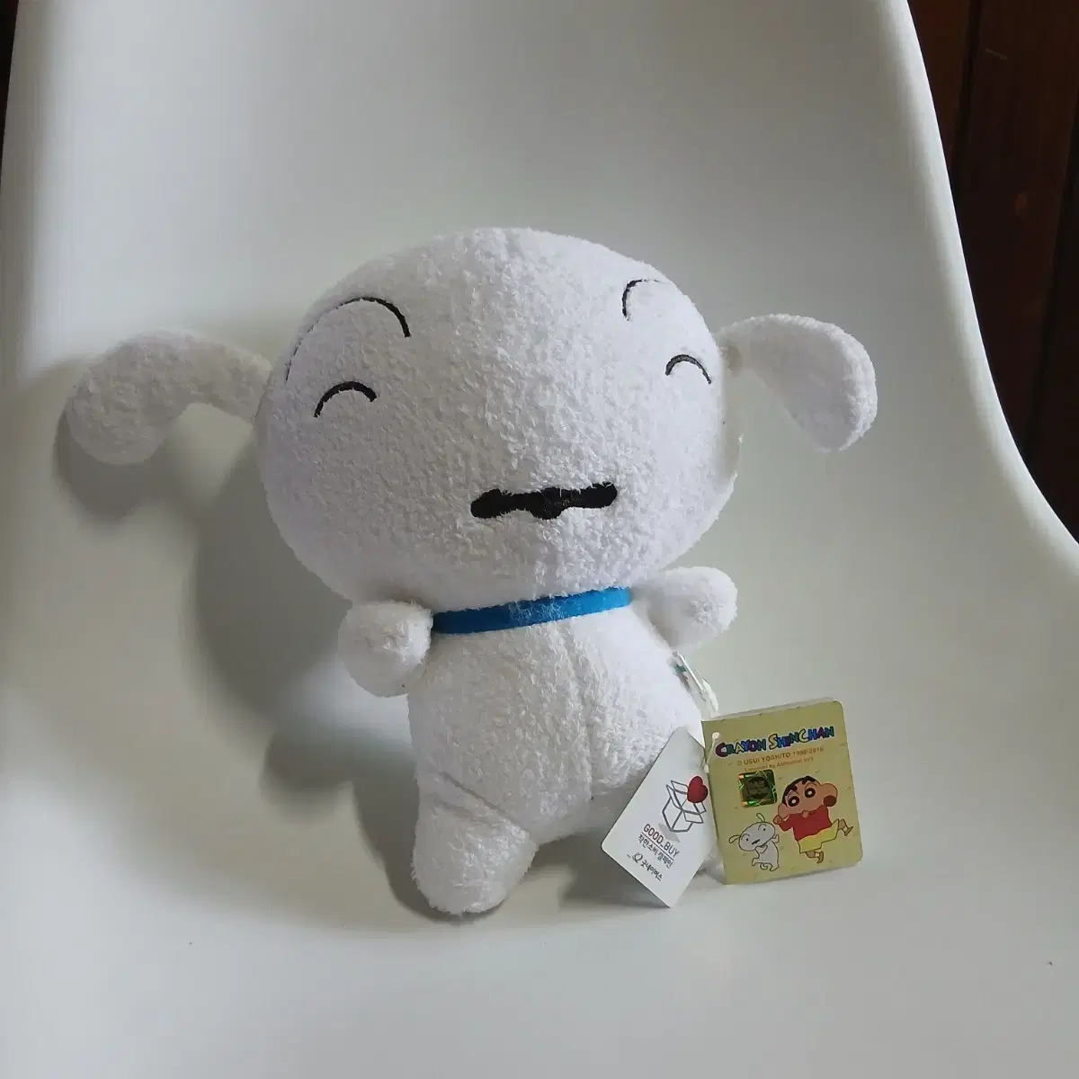 짱구 흰둥이 인형 정품 새상품