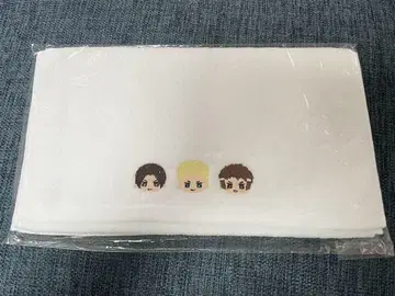 KOFG 이즈나카와 콜라보 파이터 자수 페이스 타월 클리어 파우치