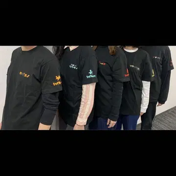 점프샵 공식 하이큐 카타카나 티셔츠