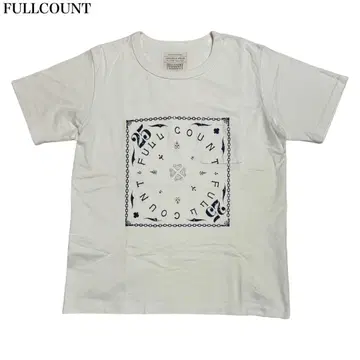 FULLCOUNT/풀카운트 25주년 한정판 반다나 프린트 포켓 T