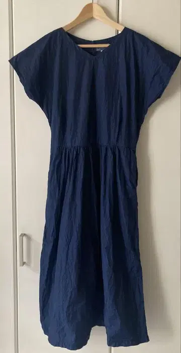 BLUEBLUEJAPAN 블루 블루 재팬 롱 원피스 바스락