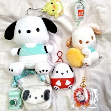 포차코 Sanrio 마스코트 키링 묶음 판매