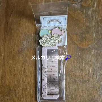 Kiki & Lala 캐릭터 빗 핑크