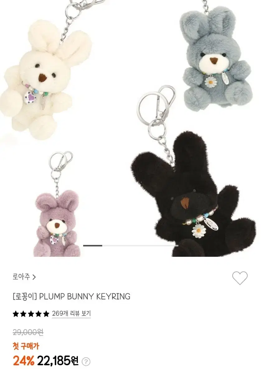 Roazu Bunny Keyring Key Ring + My Melody Ghost Figure Bulk