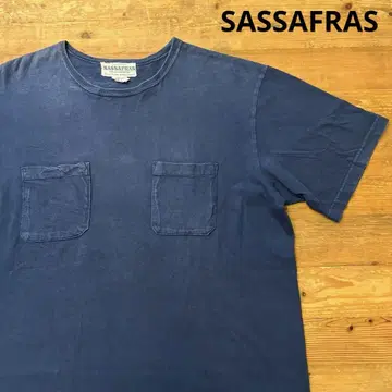 SASSAFRAS 사사프라스 Chop Corner D 포켓 티셔츠