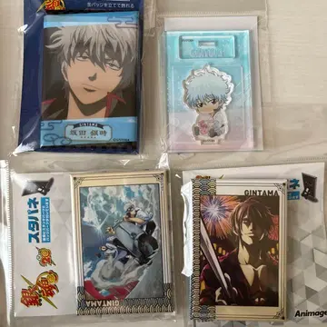 은혼 사카타 긴토키 타카스기 신스케 캔뱃지 아크릴 스탠드 묶음 판매