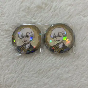 Dr.STONE 카페 연미복 캔뱃지 실물 크기 깃털 교 2개