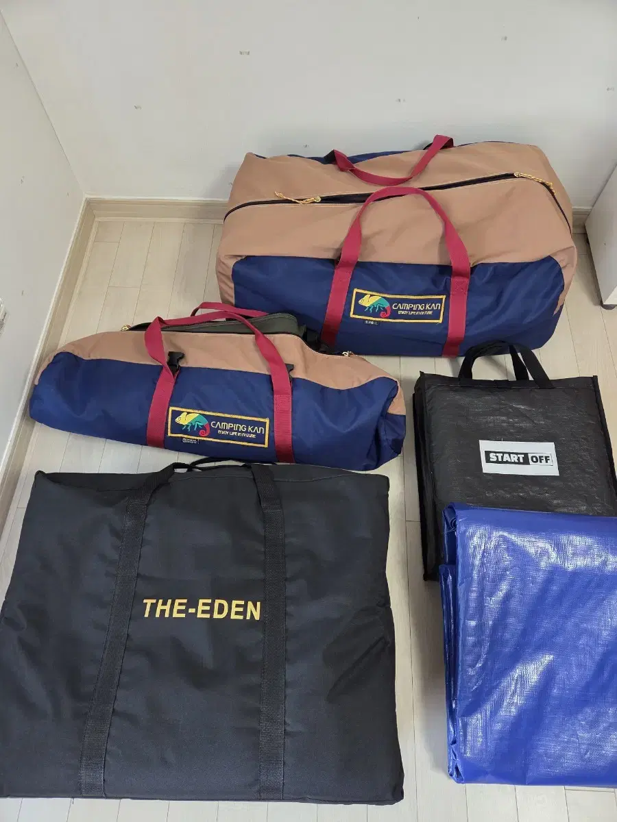 Selling Campingkan Oak Dome L + Short Vestibule 190 Khaki full set (top condition).