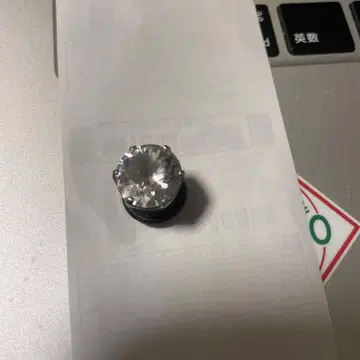 지르코니아 컷 귀걸이 00G