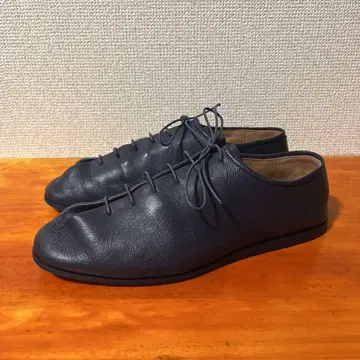 JVAM 홀 컷 레이스업 슈즈 37 23.5cm 네이비 네이비