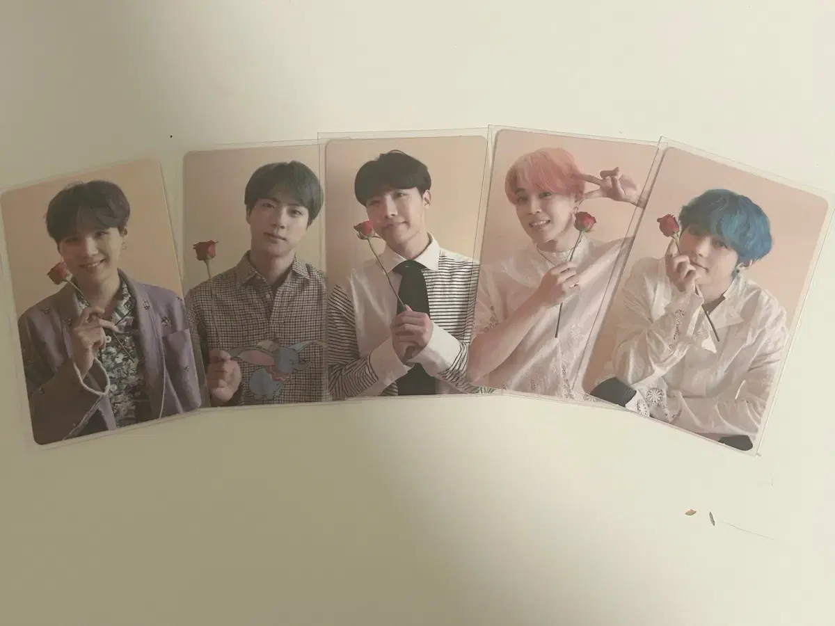 방탄 19 메모리즈 포카 준드볼 양도 지민 태형 윤기 호석 석진