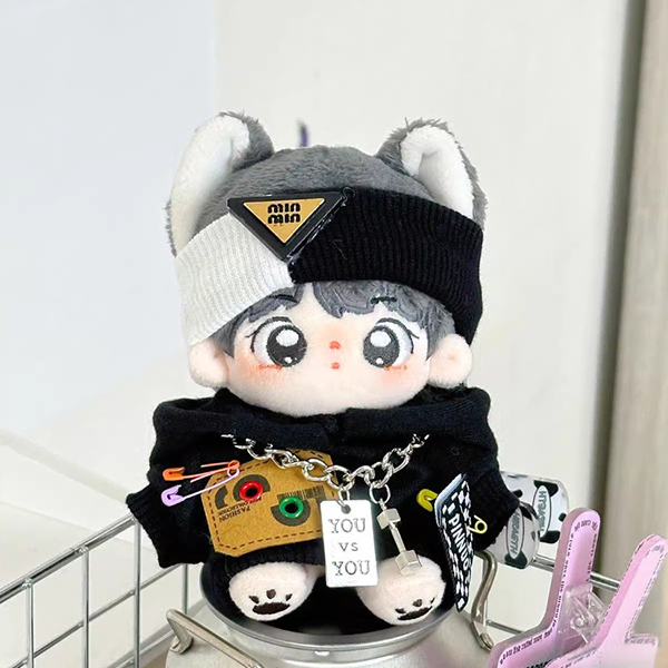 10cm 인형옷 아이돌 후드 의상 솜인형 10깅 옷