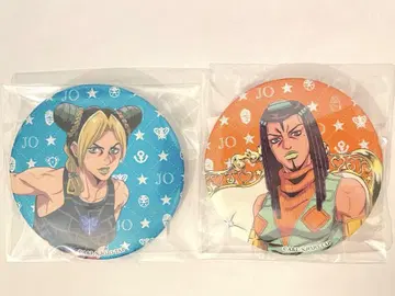 죠죠의 기묘한 모험 죠죠 월드 3 죠죠와 3 75mm 캔뱃지