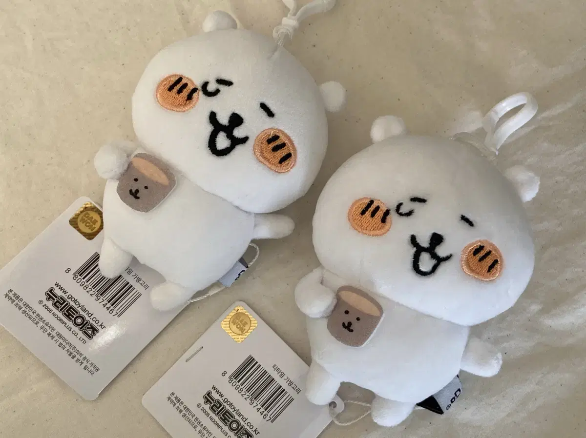 나가노 농담곰 티타임 키링 인형