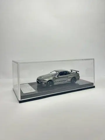 이그니션 모델 1/64 GT-R R34 Omori Factory