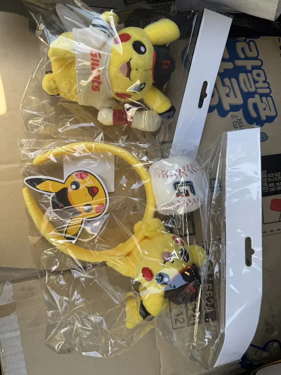 롯데자이언츠 피카츄 머리띠 팝니다