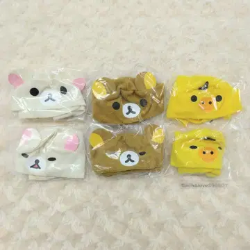 리락쿠마 변신! 미니 모자 전 6종 풀 컴프 가챠