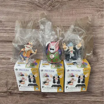 제일복권 드래곤볼 손오공 수행편 F상 드래곤 아카이브스 3개 세트 + 덤