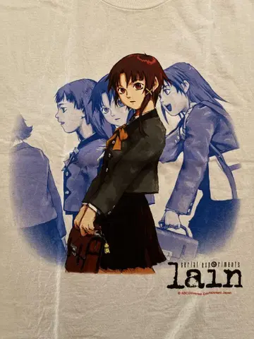 geeks rule Serial Experiments Lain L 사이즈