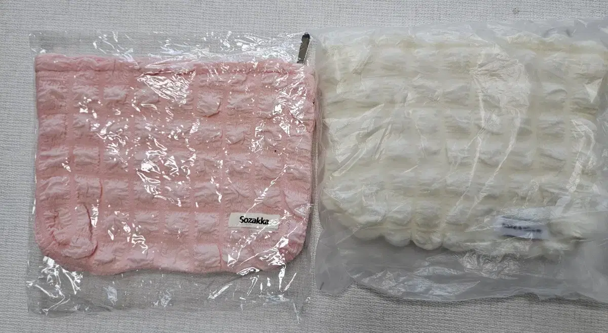 퀄팅 구름 파우치(새상품)