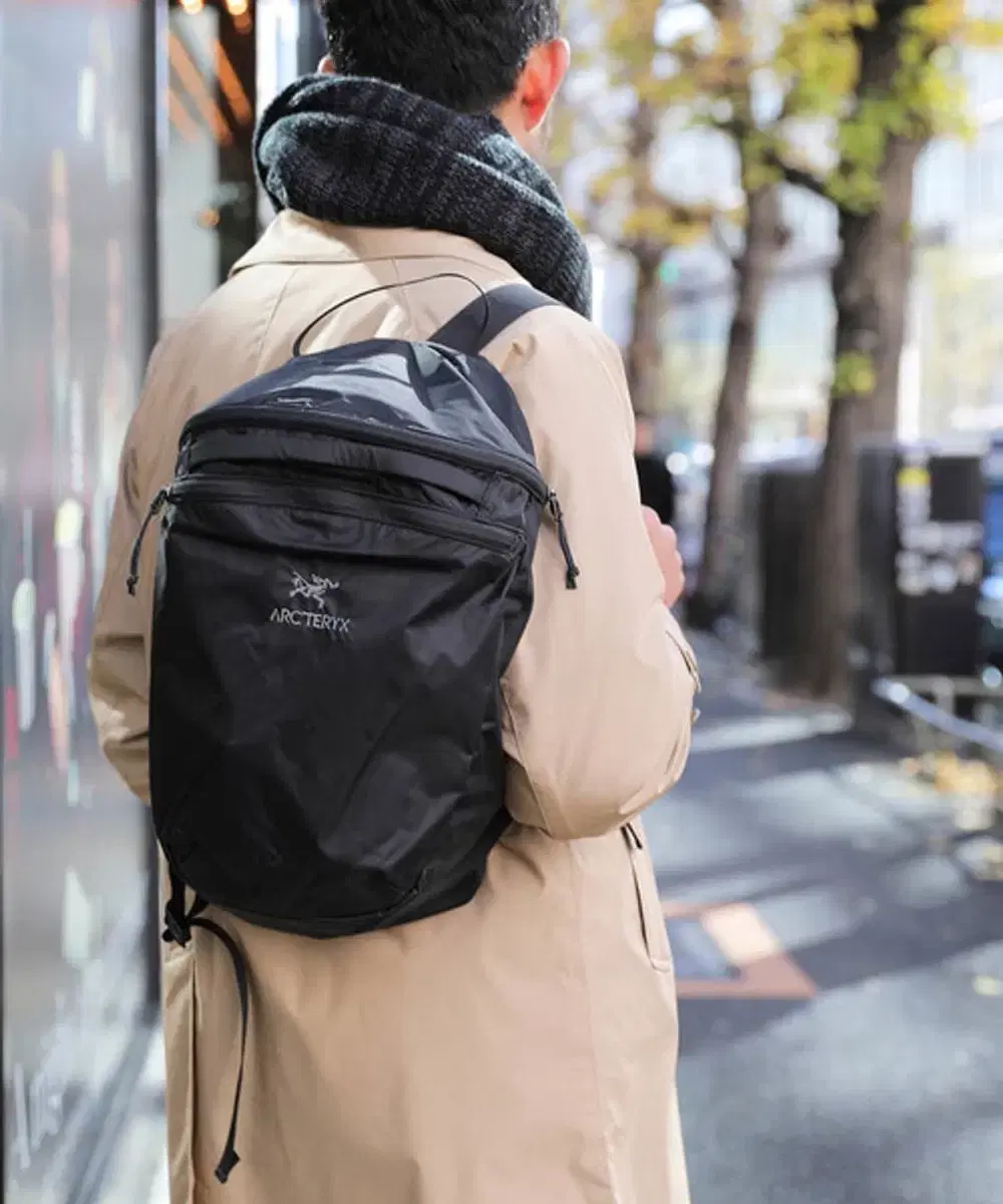 Arcteryx 아크테릭스 인덱스 15 백팩 가방 블랙