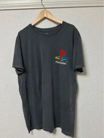 플레이스테이션 티셔츠 XL 그레이