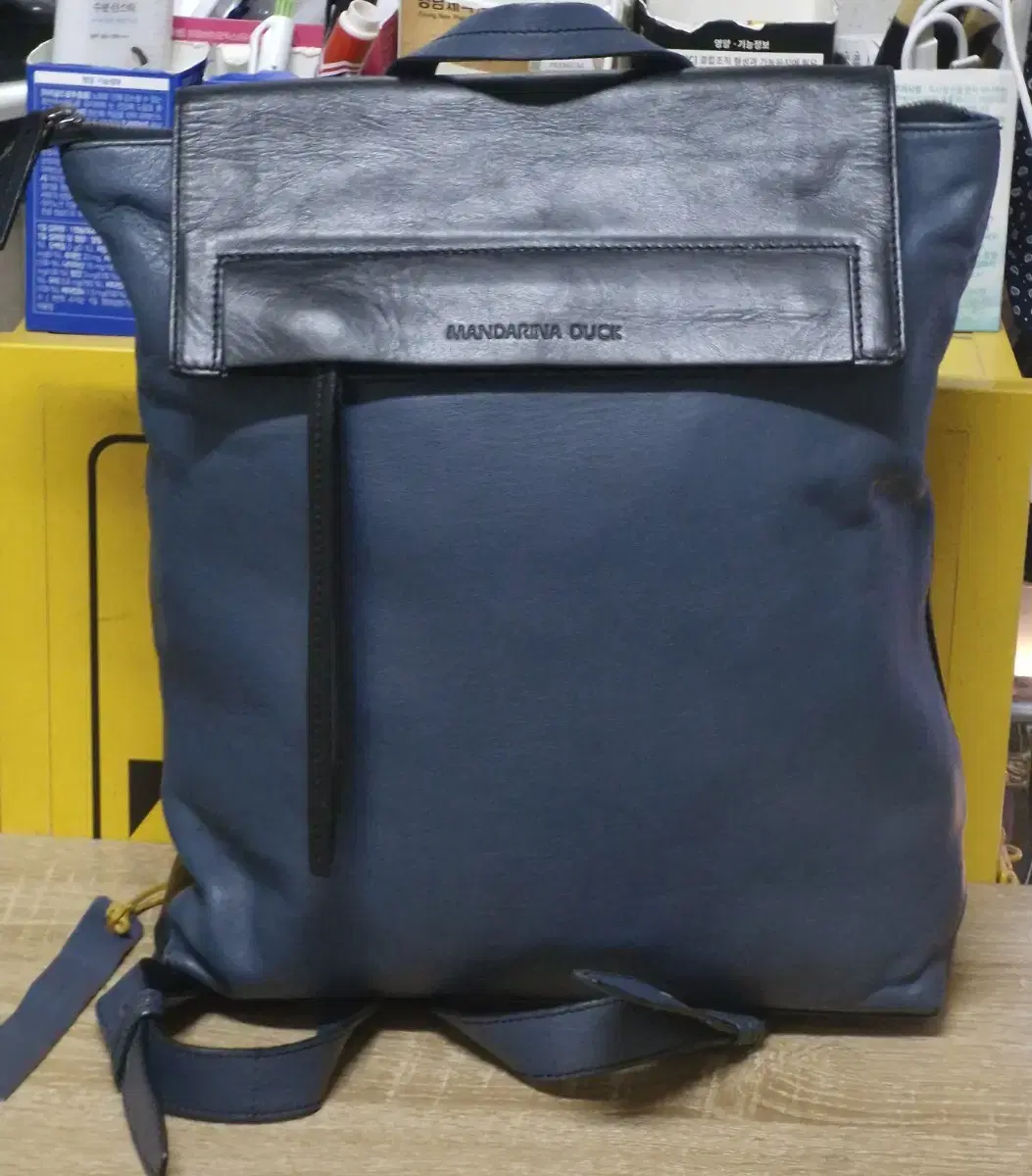 Genuine Women's Mandarina Duck Leather Backpack