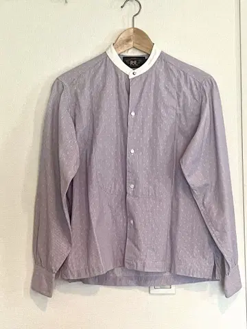 RRL 스트라이프 긴팔 셔츠