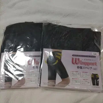 라쿠라쿠 테이핑 스패츠 더블 서포트 골반 스패츠 LL