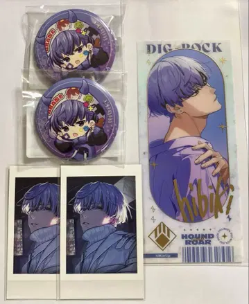 DIG-ROCK  캔뱃지 클리어 티켓 카드