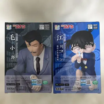명탐정 코난 에도가와 코난 & 유명한(모리 코고로) 초코노소 피규어