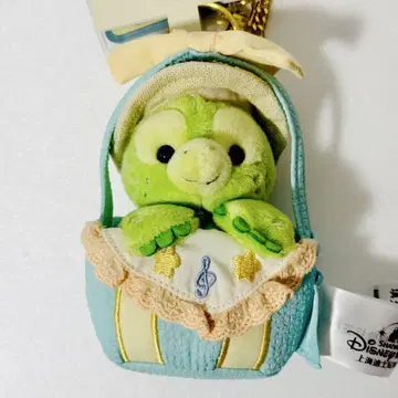 상하이 디즈니 한정판 오너먼트 오르멜 봉제 인형 키체인