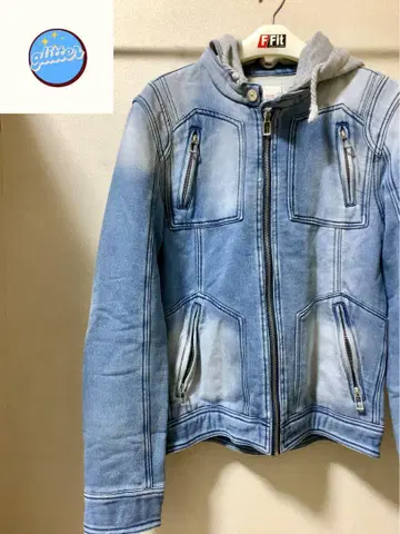 자라 맨 데님 자켓