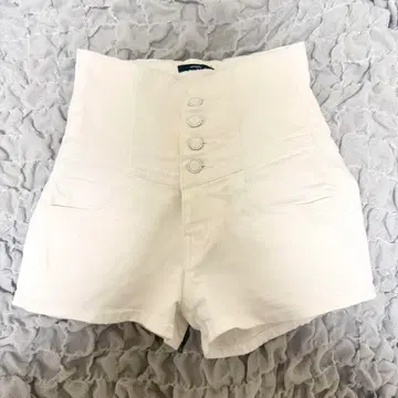 H1134 EMODA 에모다 하이웨스트 레이스업 숏팬츠