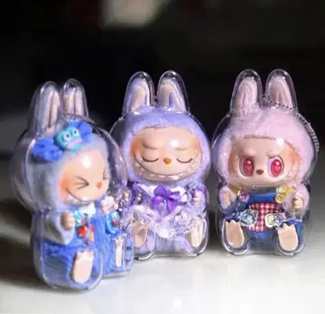 LABUBU 라부 하드 보호 케이스 앉은 자세 3개