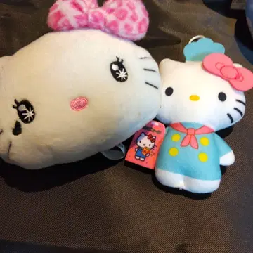 산리오 키티 백 참 세트