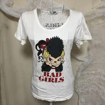 히스테릭 글래머 BAD GIRLS 티셔츠 y2k 반팔