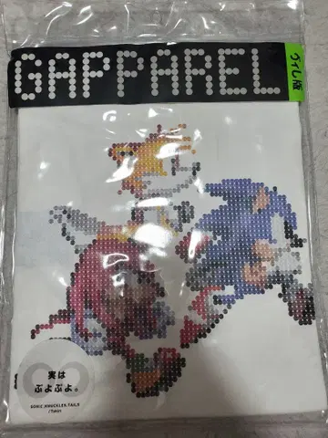 SEGA 60주년 기념 콜라보 소닉 푸요푸요 GAP 티셔츠