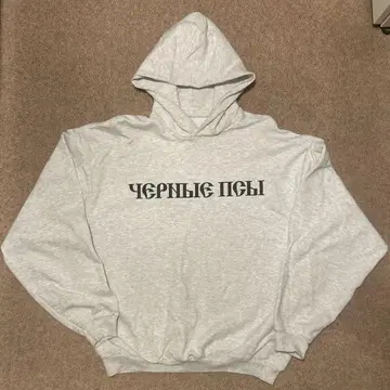 YZY GOSHA BLACK DOGS HOODIE 후드티 yeezy