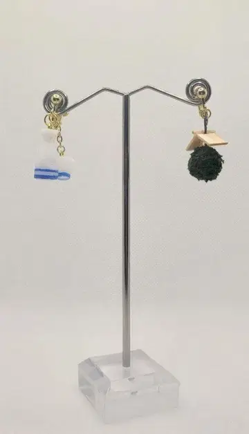 삼나무 구슬 & 일본주 귀걸이 귀찌 알레르기 대응 가능