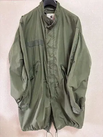 새상품급 실물 M65 피쉬테일 후드티 small regular