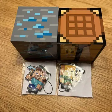 Minecraf 후류 복권 스티브 알렉스 4종 세트