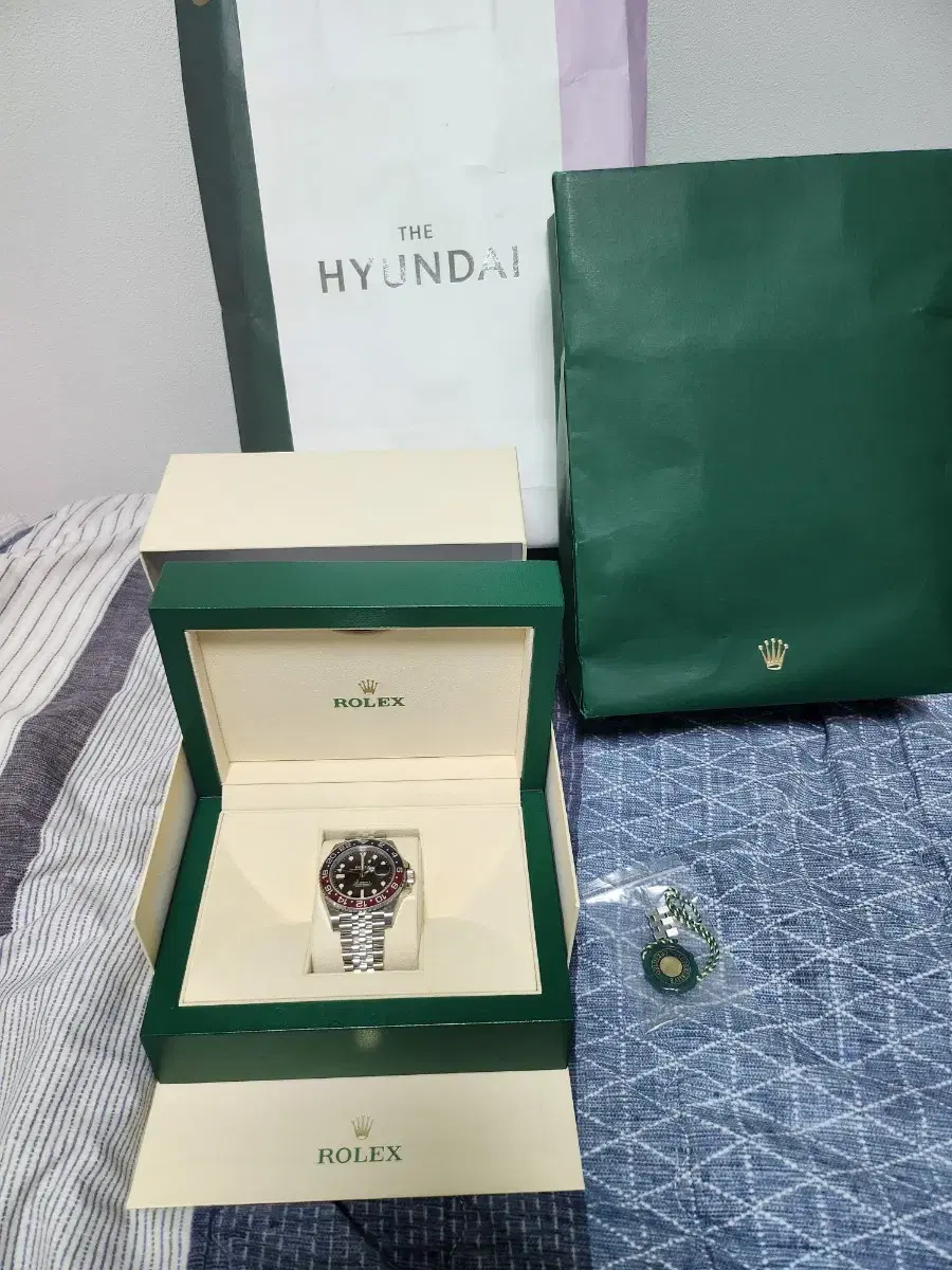 롤렉스 국내판 GMT마스터2 펩시걸 팝니다.