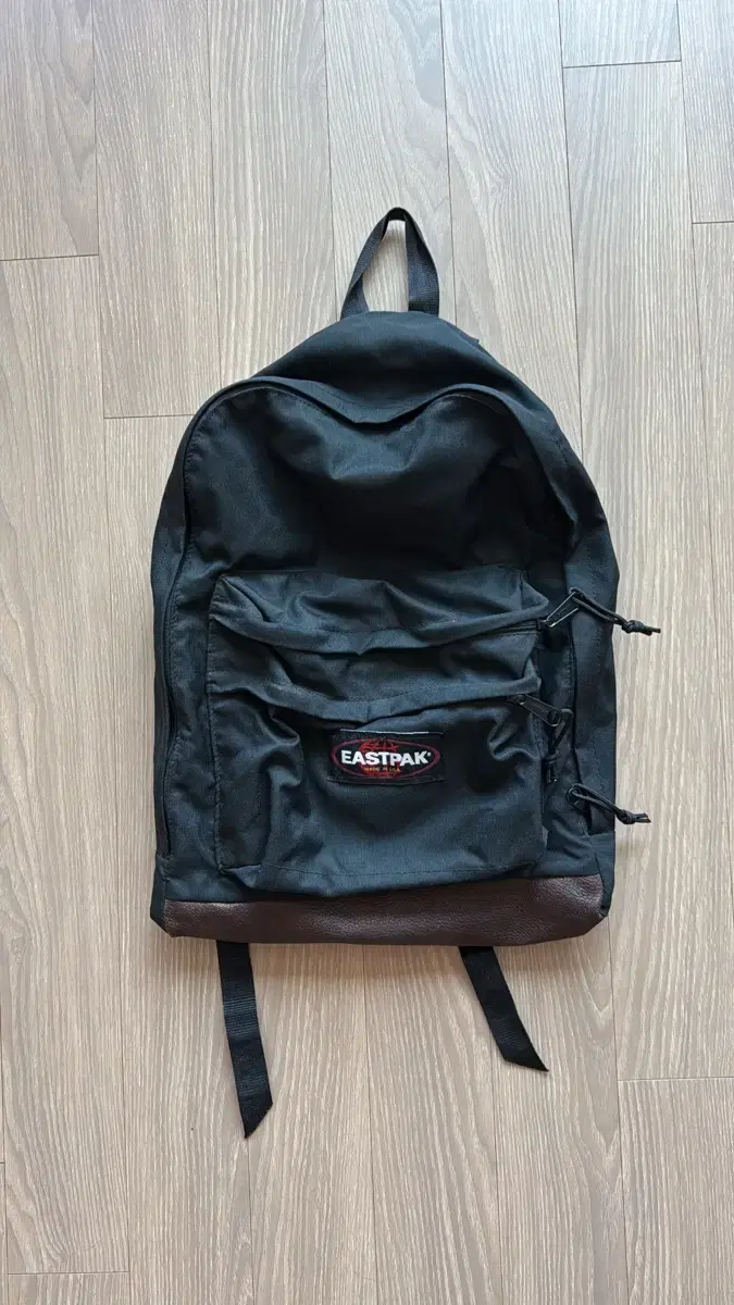 90s Eastpak Leather Backpack
