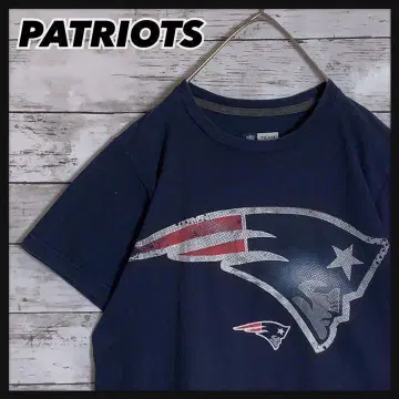 패트리어츠 반팔 파랑 네이비 NFL 빅 로고 인기 미식축구