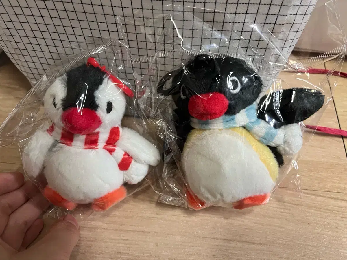 Scarf Pingu Pinga Doll Keyring Bulk